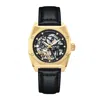 Heritor Automatic Elliott Leather-band Watch In Multi