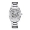 Heritor Automatic Elliott Stainless Steel-band Watch In White