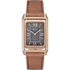 Heritor Automatic Esteban Mens Automatic Watch In Brown