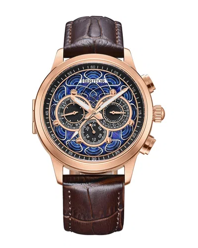 Heritor Automatic Heritor Men's Apostle Watch In Brown