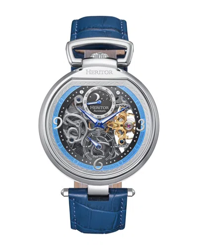Heritor Automatic Heritor Men's Lincoln Watch In Blue