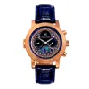 Heritor Automatic Legacy Leather-band Watch With Day & Date In Multi