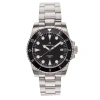 Heritor Automatic Luciano Bracelet Watch W/date In Black