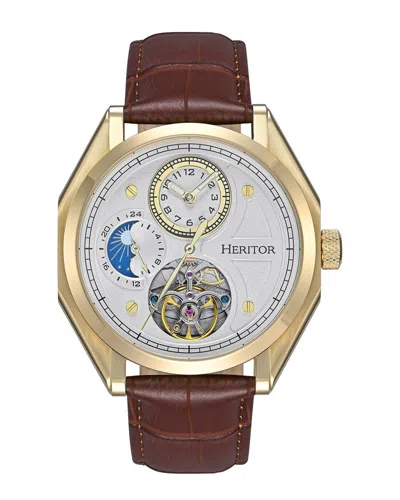 Heritor Automatic Men's Antoni Watch In Brown