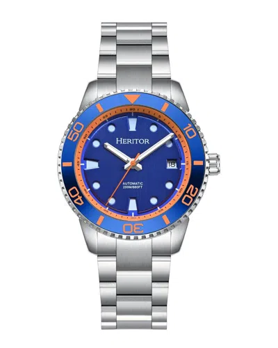 Heritor Automatic Men's Bexley Watch In White
