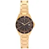 Heritor Automatic Men's Black / Gold Calder Bracelet Watch With Date - Black, Gold In Black/gold