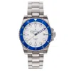 Heritor Automatic Men's Blue / White Luciano Bracelet Watch With Date - Blue, White In Blue/white