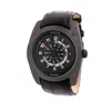 Heritor Automatic Daniels Semi-skeleton Leather-band Watch