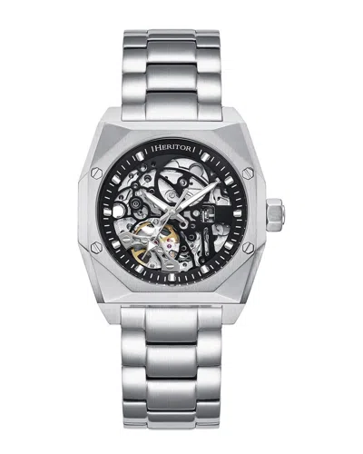 Heritor Automatic Men's Elliott Watch In Silver