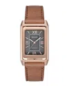 Heritor Automatic Esteban Mens Automatic Watch In Brown