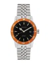 Heritor Automatic Hurst Bracelet Watch In Orange