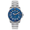 Heritor Automatic Men's Luciano Bracelet Watch With Date - Blue In Navy