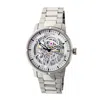 Heritor Automatic Men's Ryder Skeleton Bracelet Watch - Silver