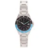 Heritor Automatic Men's Silver / Blue / Black Calder Bracelet Watch With Date - Black, Blue, Silver In Silver/blue/black