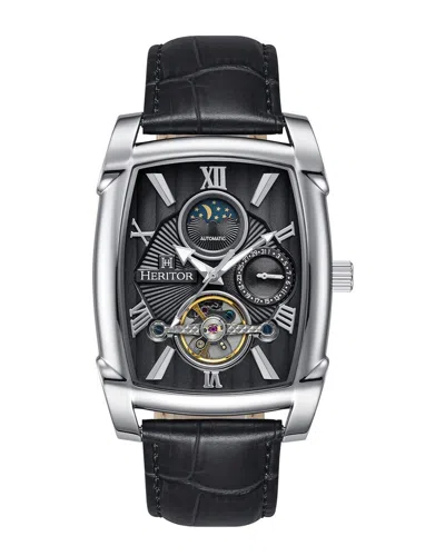 Heritor Automatic Men's Valentin Watch In Black