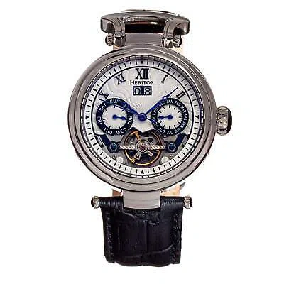 Pre-owned Heritor Ganzi 44mm Automatic Wristwatch Herhr3301