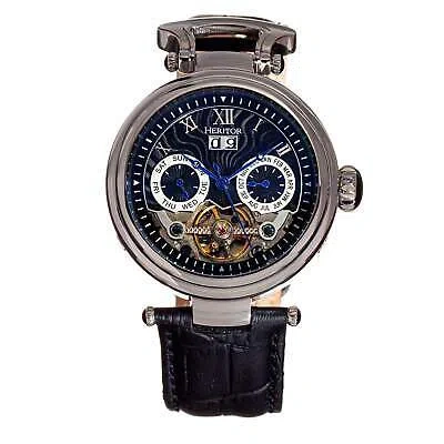 Pre-owned Heritor Ganzi 44mm Automatic Wristwatch Herhr3302