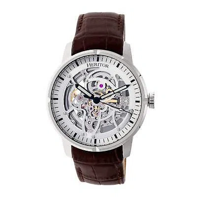 Pre-owned Heritor Ryder 44mm Automatic Wristwatch Herhr4603