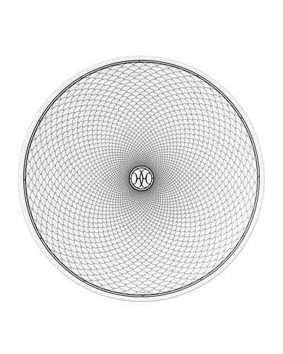 Pre-owned Herm S H Deco American Dinner Plate