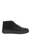 Herman & Sons Man Ankle Boots Midnight Blue Size 9 Leather