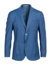 Herman & Sons Man Blazer Blue Size 38 Polyester, Viscose, Elastane