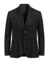 Herman & Sons Man Blazer Dark Green Size 38 Viscose, Nylon, Elastane