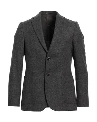 HERMAN & SONS HERMAN & SONS MAN BLAZER GREY SIZE 40 WOOL