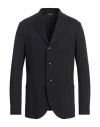 Herman & Sons Man Blazer Midnight Blue Size 40 Wool In Blue