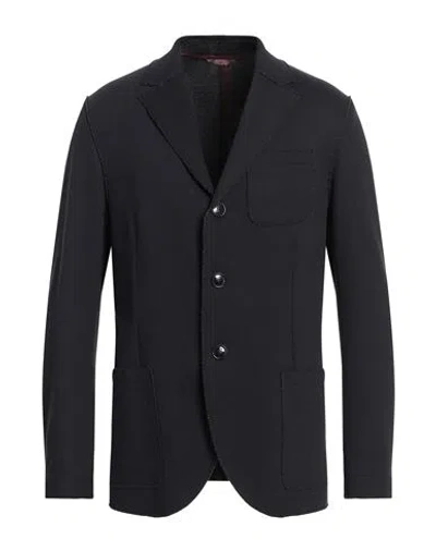 Herman & Sons Man Blazer Midnight Blue Size 40 Wool