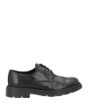 Herman & Sons Man Lace-up Shoes Black Size 8 Leather
