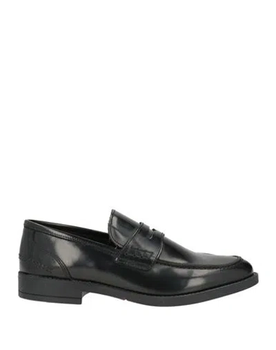 Herman & Sons Man Loafers Black Size 7 Leather