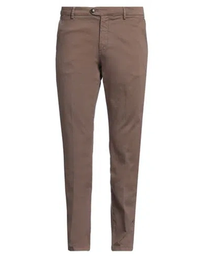 Herman & Sons Man Pants Khaki Size 40 Cotton, Elastane In Beige