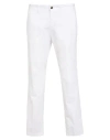 Herman & Sons Man Pants White Size 38 Cotton, Elastane In White