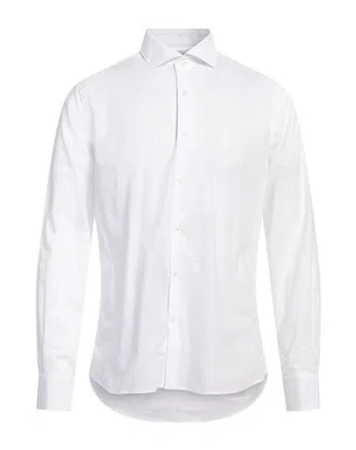 Herman & Sons Man Shirt White Size 17 ½ Cotton
