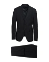Herman & Sons Man Suit Black Size 44 Polyester, Viscose