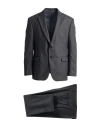 Shop Herman & Sons Man Suit Black Size 44 Wool