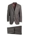 Herman & Sons Man Suit Grey Size 44 Wool