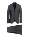 Herman & Sons Man Suit Lead Size 44 Wool In Grey