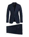 Herman & Sons Man Suit Navy Size 44 Polyester, Viscose In Navy