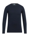 Herman & Sons Man Sweater Midnight Blue Size 3xl Wool, Acrylic In Blue