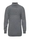 Herman & Sons Turtlenecks In Grey