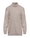 Herman & Sons Turtlenecks In Beige
