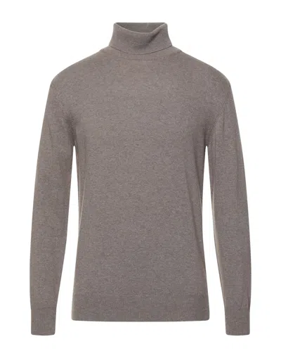 Herman & Sons Turtlenecks In Khaki