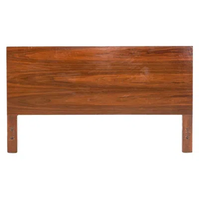 Pre-owned Herman Miller 1950s George Nelson For  Thin Edge Full Size Headboard In Walnut In Brown