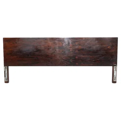 Pre-owned Herman Miller 1950s George Nelson For  Thin Edge King-sized Headboard In Rosewood In Brown