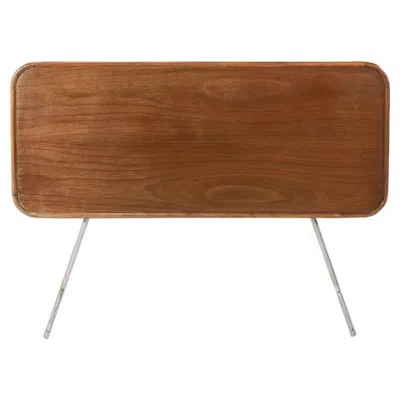 Pre-owned Herman Miller 1954 George Nelson For  Walnut Twin Headboard 2x Available In Brown