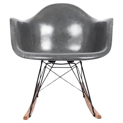 Pre-owned Herman Miller 1959 Mid Century Rar Gray Rocking Chair By Eames For
