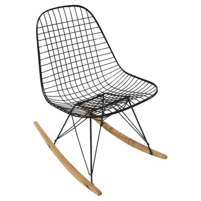 Pre-owned Herman Miller 1st Generation Eames Rkr Wire Mesh Rocker By  1951 In Brown