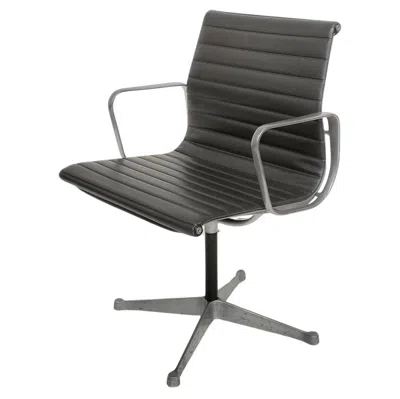 Pre-owned Herman Miller Aluminium Chair Ea108 By Charles And Ray Eames For  - 60s In Black