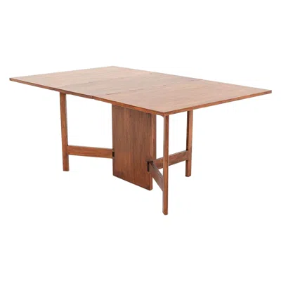 Pre-owned Herman Miller C. 1954 George Nelson For  Gate Leg Dining Table In Mahogany In Brown